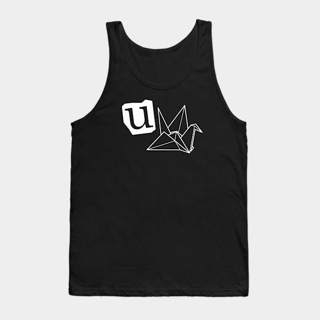 U Crane (origami action) Tank Top by skittlemypony